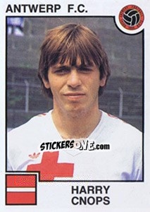 Cromo Harry Cnops - Football Belgium 1984-1985 - Panini