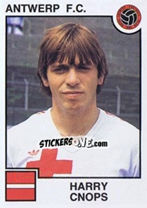 Sticker Harry Cnops - Football Belgium 1984-1985 n. 36 - Panini