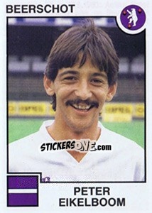 Sticker Peter Eikelboom - Football Belgium 1984-1985 - Panini