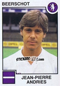 Sticker Jean-Pierre Andries - Football Belgium 1984-1985 n. 53 - Panini