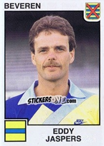 Cromo Eddy Jaspers - Football Belgium 1984-1985 - Panini