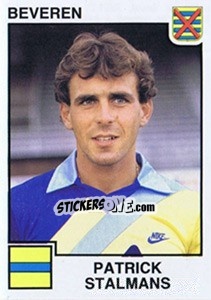 Cromo Patrick Stalmans - Football Belgium 1984-1985 - Panini