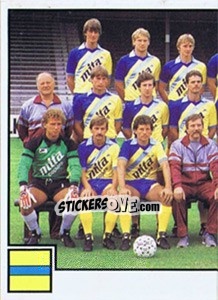 Figurina Team - Football Belgium 1984-1985 - Panini