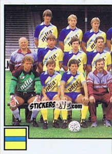 Sticker Team - Football Belgium 1984-1985 - Panini