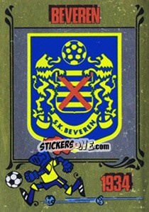 Figurina Badge - Football Belgium 1984-1985 - Panini