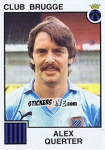 Sticker Alex Querter - Football Belgium 1984-1985 - Panini