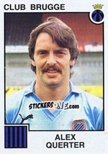 Sticker Alex Querter - Football Belgium 1984-1985 n. 82 - Panini
