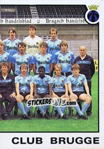 Sticker Team - Football Belgium 1984-1985 n. 95 - Panini