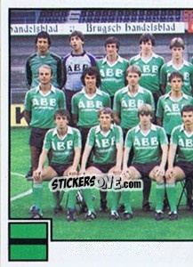 Sticker Team - Football Belgium 1984-1985 - Panini