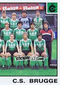 Sticker Team - Football Belgium 1984-1985 - Panini