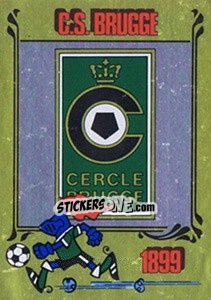 Sticker Badge - Football Belgium 1984-1985 n. 106 - Panini