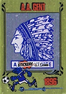 Sticker Badge - Football Belgium 1984-1985 n. 115 - Panini