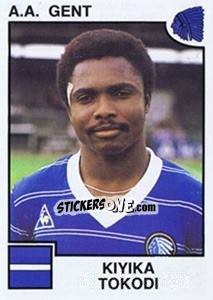 Figurina Kiyika Tokodi - Football Belgium 1984-1985 n. 131 - Panini