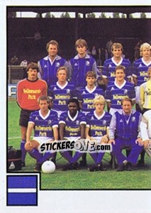 Sticker Team - Football Belgium 1984-1985 - Panini