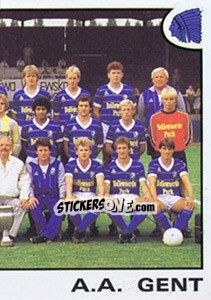 Sticker Team - Football Belgium 1984-1985 n. 133 - Panini