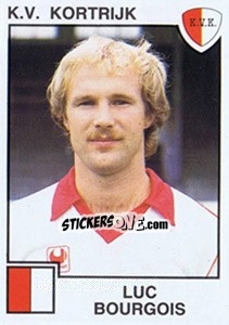 Sticker Luc Bourgois - Football Belgium 1984-1985 n. 137 - Panini