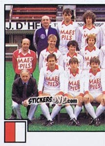 Sticker Team - Football Belgium 1984-1985 n. 142 - Panini