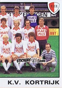 Sticker Team - Football Belgium 1984-1985 n. 143 - Panini