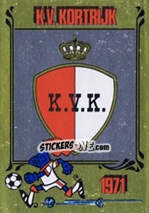 Sticker Badge - Football Belgium 1984-1985 - Panini