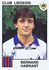 Sticker Bernard Habrant - Football Belgium 1984-1985 n. 159 - Panini