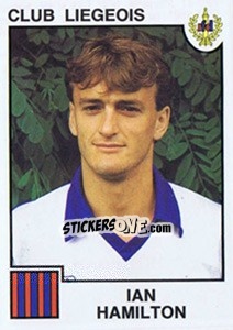 Sticker Ian Hamilton - Football Belgium 1984-1985 n. 163 - Panini