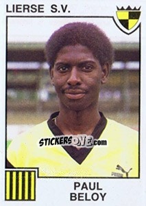 Sticker Paul Beloy Beloy - Football Belgium 1984-1985 n. 174 - Panini