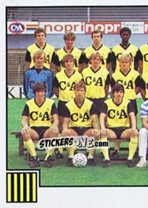 Sticker Team - Football Belgium 1984-1985 - Panini