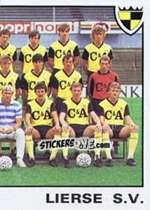 Sticker Team - Football Belgium 1984-1985 n. 181 - Panini