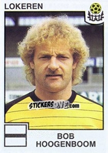 Sticker Bob Hoogenboom - Football Belgium 1984-1985 - Panini