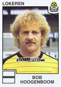 Sticker Bob Hoogenboom - Football Belgium 1984-1985 n. 193 - Panini