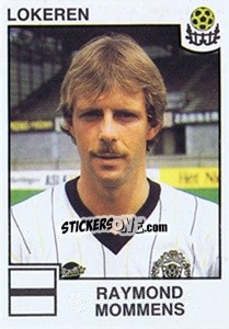Sticker Raymond Mommens - Football Belgium 1984-1985 n. 199 - Panini