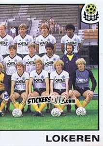 Sticker Team - Football Belgium 1984-1985 n. 209 - Panini