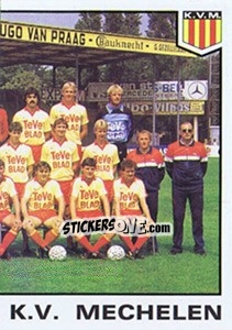 Sticker Team - Football Belgium 1984-1985 n. 219 - Panini