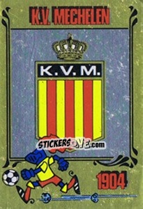 Sticker Badge - Football Belgium 1984-1985 - Panini