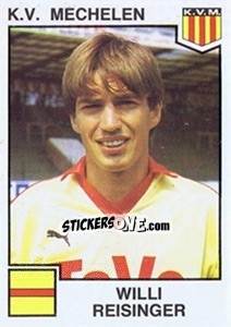 Sticker Willi Reisinger - Football Belgium 1984-1985 n. 225 - Panini
