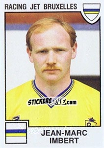 Sticker Jean-Marc Imbert - Football Belgium 1984-1985 - Panini