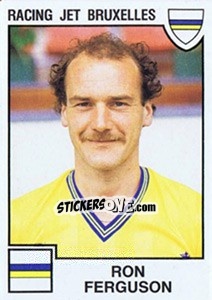 Sticker Ron Ferguson - Football Belgium 1984-1985 - Panini