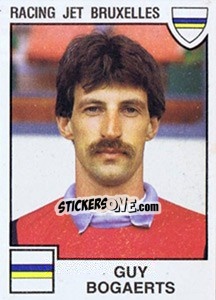 Sticker Guy Bogaert - Football Belgium 1984-1985 n. 245 - Panini