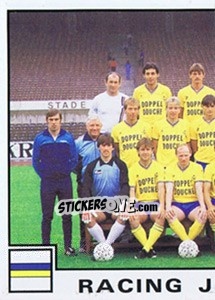 Sticker Team - Football Belgium 1984-1985 - Panini