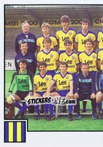 Sticker Team - Football Belgium 1984-1985 n. 256 - Panini