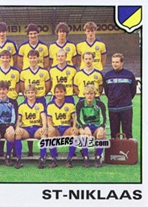 Sticker Team - Football Belgium 1984-1985 n. 257 - Panini