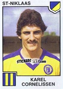 Sticker Karel Cornelissen - Football Belgium 1984-1985 n. 260 - Panini