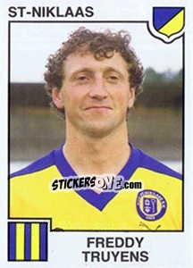 Sticker Freddy Truyens - Football Belgium 1984-1985 - Panini
