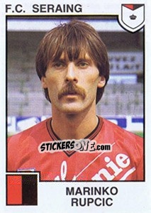 Sticker Marinko Rupcic - Football Belgium 1984-1985 n. 270 - Panini