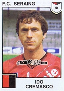 Sticker Ido Cremasco - Football Belgium 1984-1985 - Panini