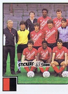 Figurina Team - Football Belgium 1984-1985 - Panini