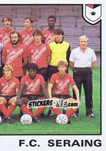 Sticker Team - Football Belgium 1984-1985 n. 285 - Panini
