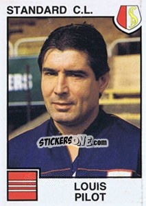 Cromo Louis Pilot - Football Belgium 1984-1985 - Panini