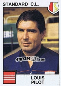Cromo Louis Pilot - Football Belgium 1984-1985 n. 286 - Panini
