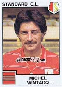 Sticker Michel Wintacq - Football Belgium 1984-1985 - Panini